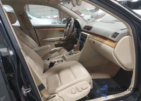 2007 Audi A4 3.2 from USA, damaged, VIN WAUDH78E37A197864